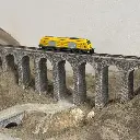 Locomotive diesel BB 75080 Infra, sans moteur - Rocky rail 675080D - N 1/160 - SNCF - Ep VI - 5