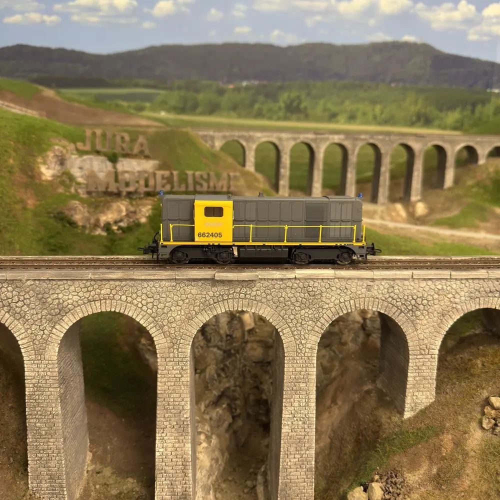 Locomotive diesel BB 62405 - Roco 7300006 - HO 1/87 - SNCF - EP. V - Analogique - 2R - 9