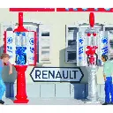 Garage - Atelier de Réparations - Distributeurs d'Essence - SAI 050 - HO 1/87 - EP II - 2