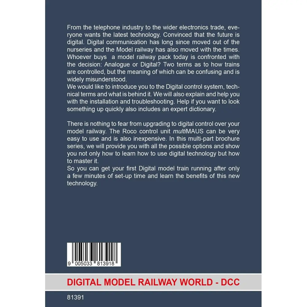 Revue Technique : "Système Digital pour les débutants" ROCO 81391 - 3