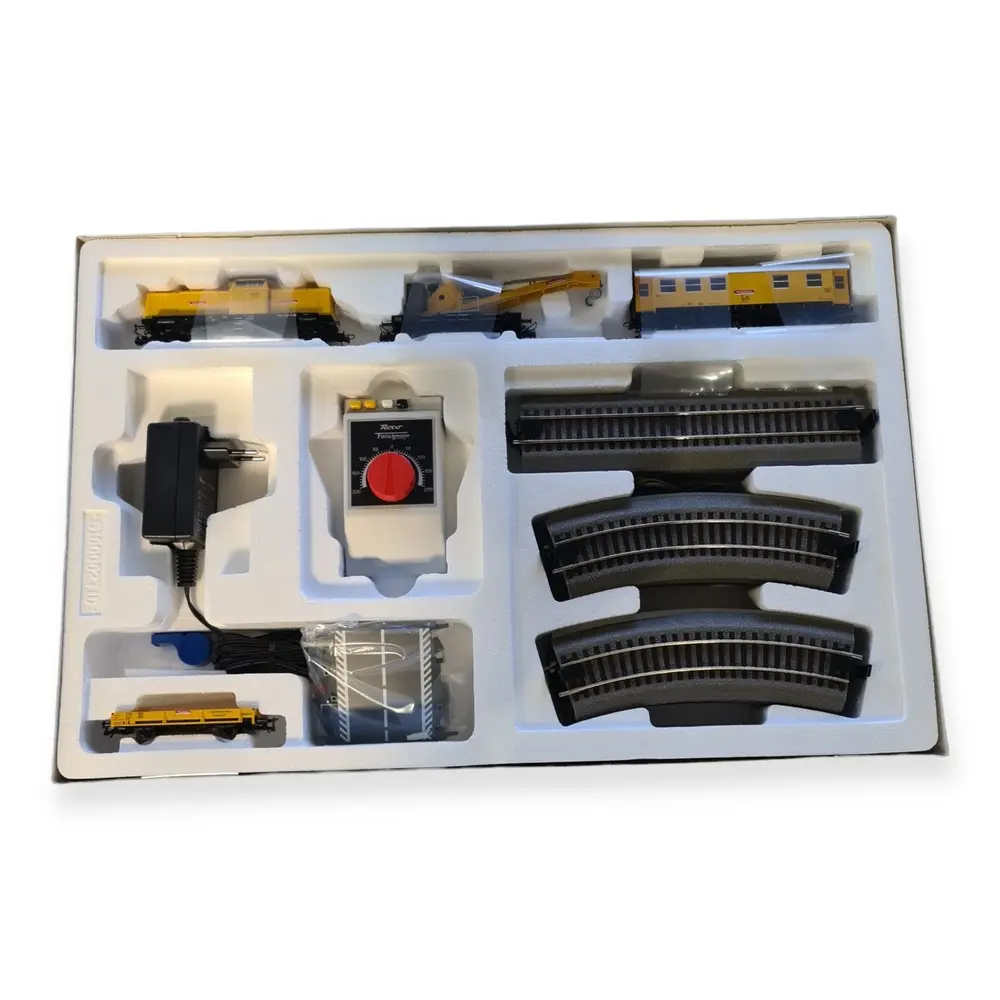 Set départ DC | Locomotive Diesel BR 212 & train-grue Roco 5100002 DB-AG - HO 1/87 - Ep VI  - 3