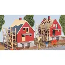 2 Maisons en Construction - SAI 210 - HO 1/87 - 110 x 90 x 85 mm - 2