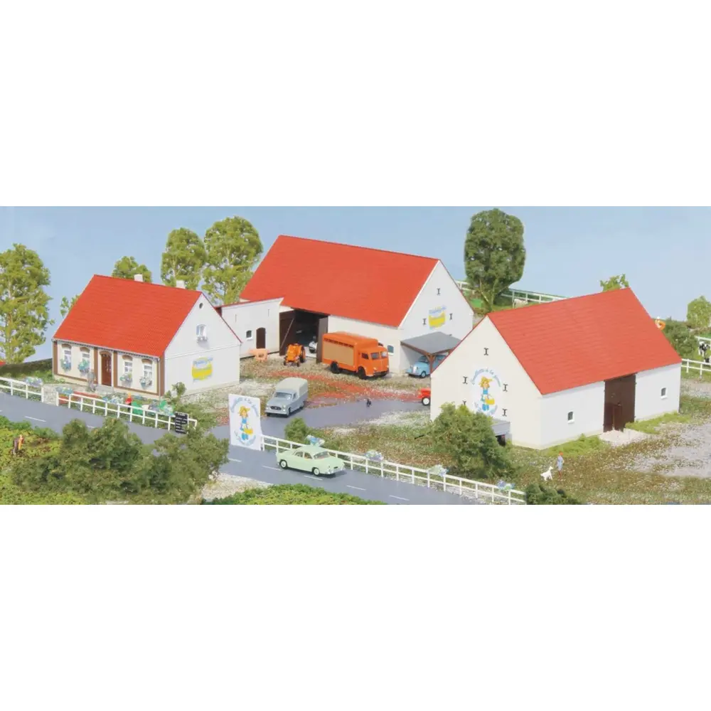 La Ferme de Marie - Habitation / Étable / Grange - SAI 157 - HO 1/87 - 2