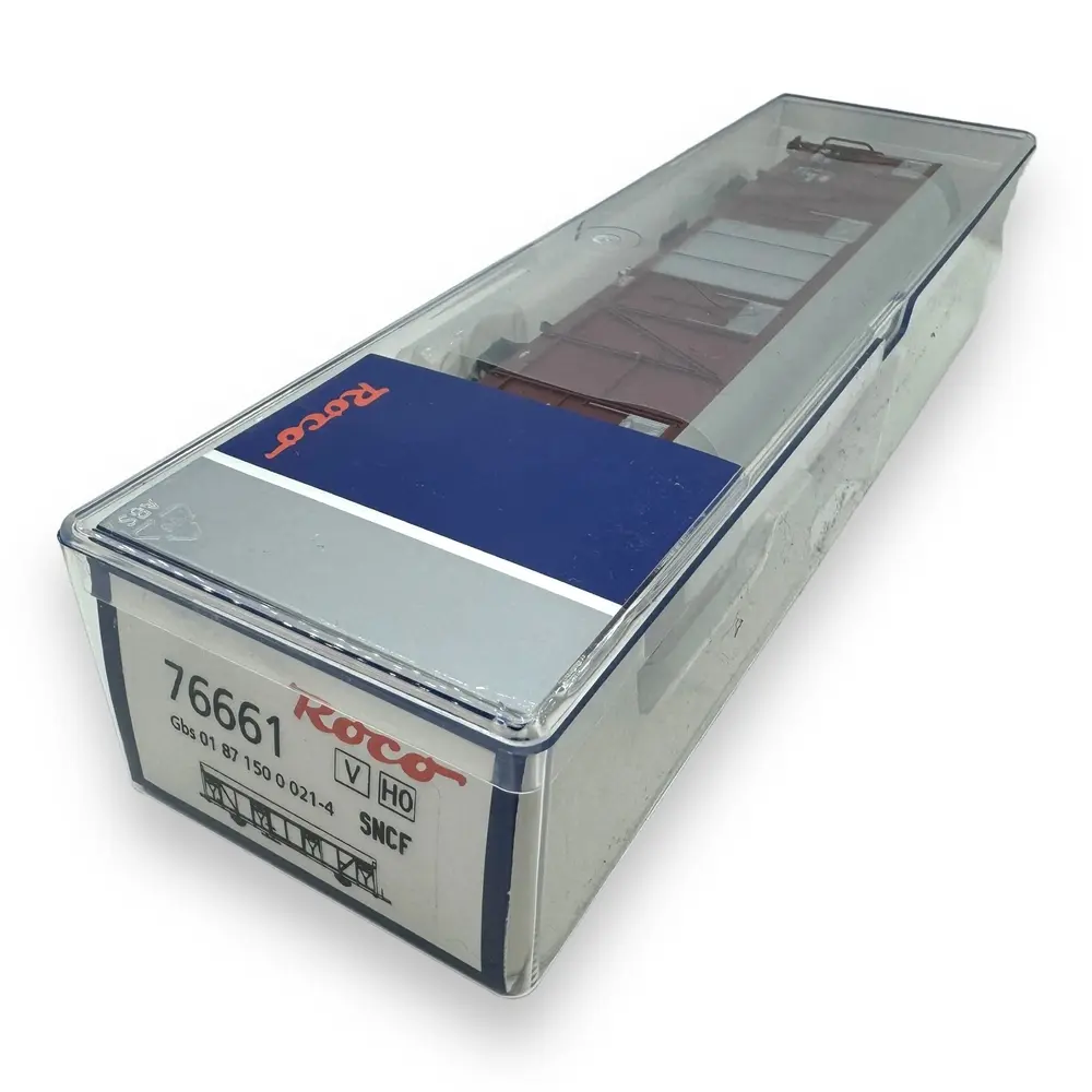 Wagon couvert Gbs - Roco 76661 - HO 1/87 - SNCF - Ep V - 2R - 4