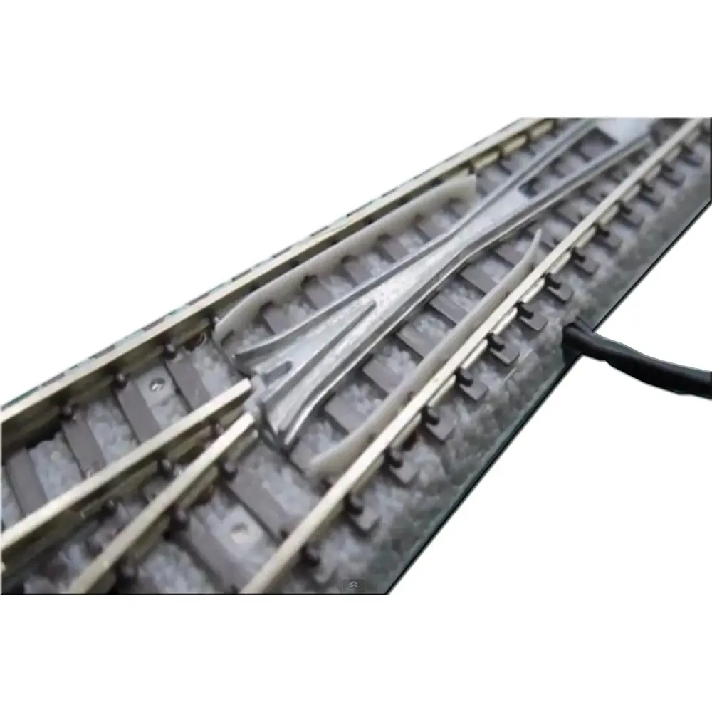 Aiguillage gauche électrique, R490 mm, 13°, 110 mm - Rokuhan 7297039 - Z 1/220 - 3