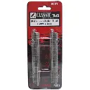 4 rails droits avec ballast, 110 mm, avec panneau de connexion - Rokuhan 7297001 - Z 1/220 - 2