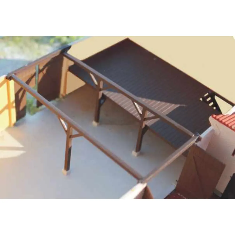 Grange avec Aménagement Intérieur et Portes Coulissantes - SAI 158 - HO 1/87 - 3