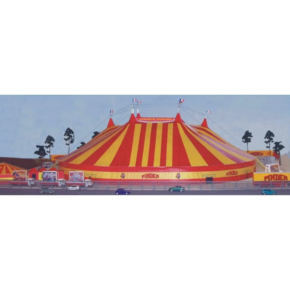 Coffret du Cirque Pinder "Chapiteau de paris" SAI 290 - HO : 1/87 - à monter - 2