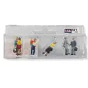 Lot de 7 personnages "Scénette d'adieu" hommes et femmes SAI 331 - HO : 1/87 - 2