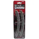 4 rails courbés R220-45° - Rokuhan 7297004 - Z 1/220 - 2