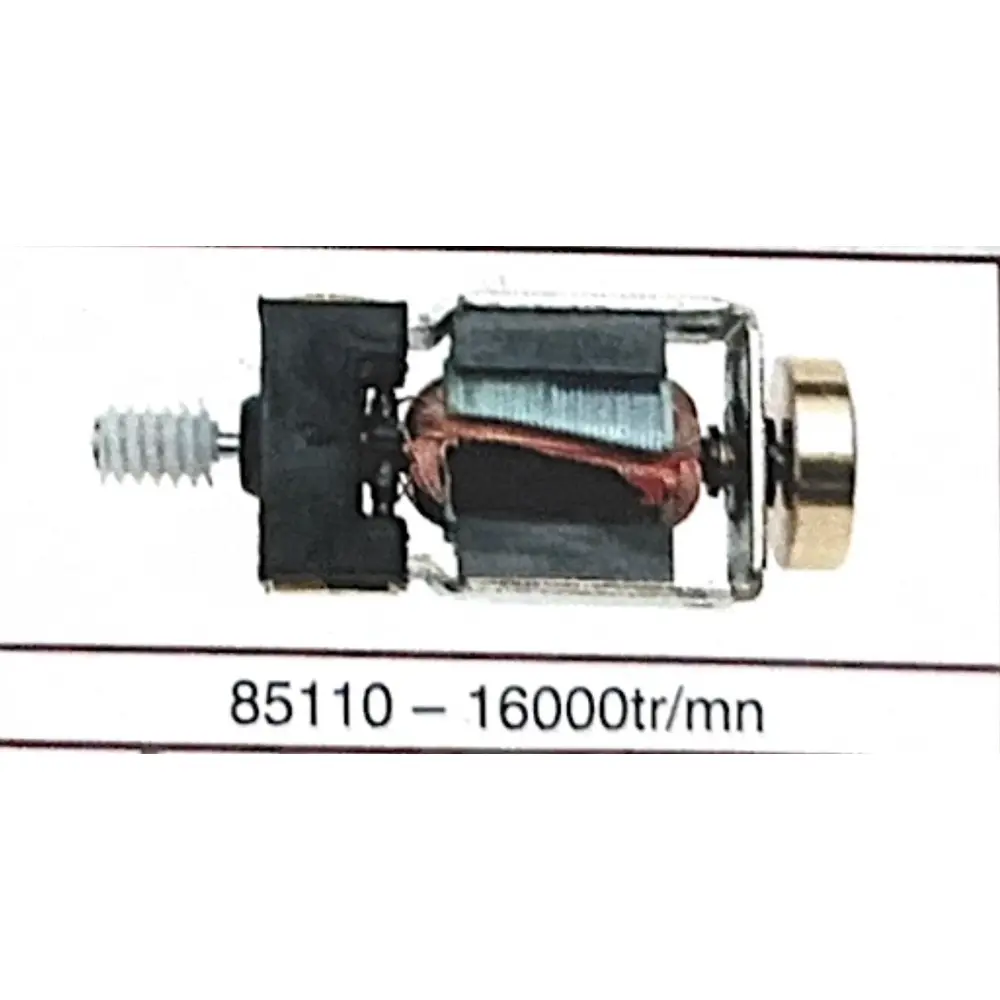Moteur avec volant et vis sans fin pour vapeur 030 T - Roco 85110 - HO 1/87 - 2