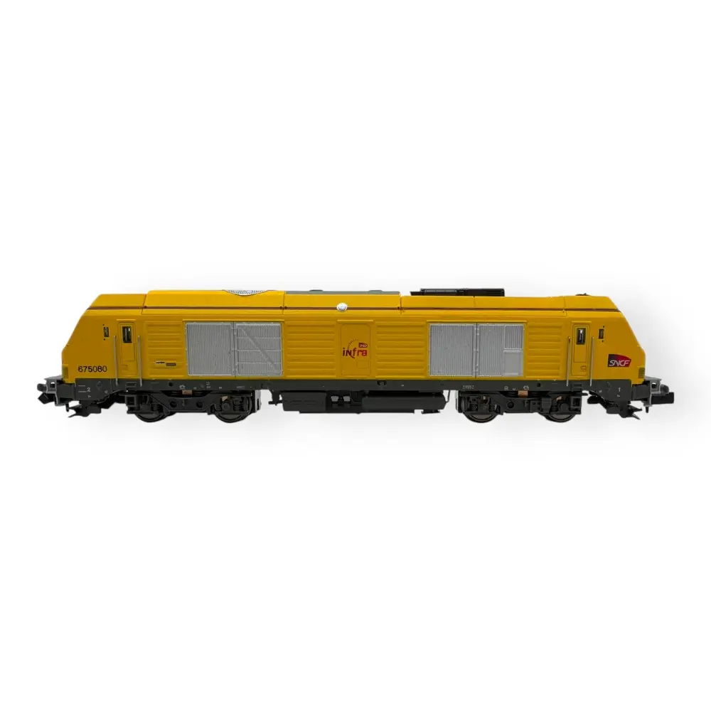 Locomotive diesel BB 75080 Infra, sans moteur - Rocky rail 675080D - N 1/160 - SNCF - Ep VI - 3