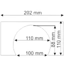 2 Entrées de Tunnel à deux Voies - 4 Murs de Contrefort - 2 Plaques de Soutènement - SAI 301 - HO 1/87 - 2