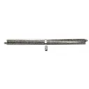 4 rails droits avec ballast, 220 mm, avec panneau de connexion - Rokuhan 7297009 - Z 1/220 - 4