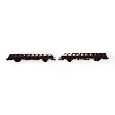 Coffret de 2 wagons ranchers pivotants - Roco 6600119 - SNCF - EP. IV - 3