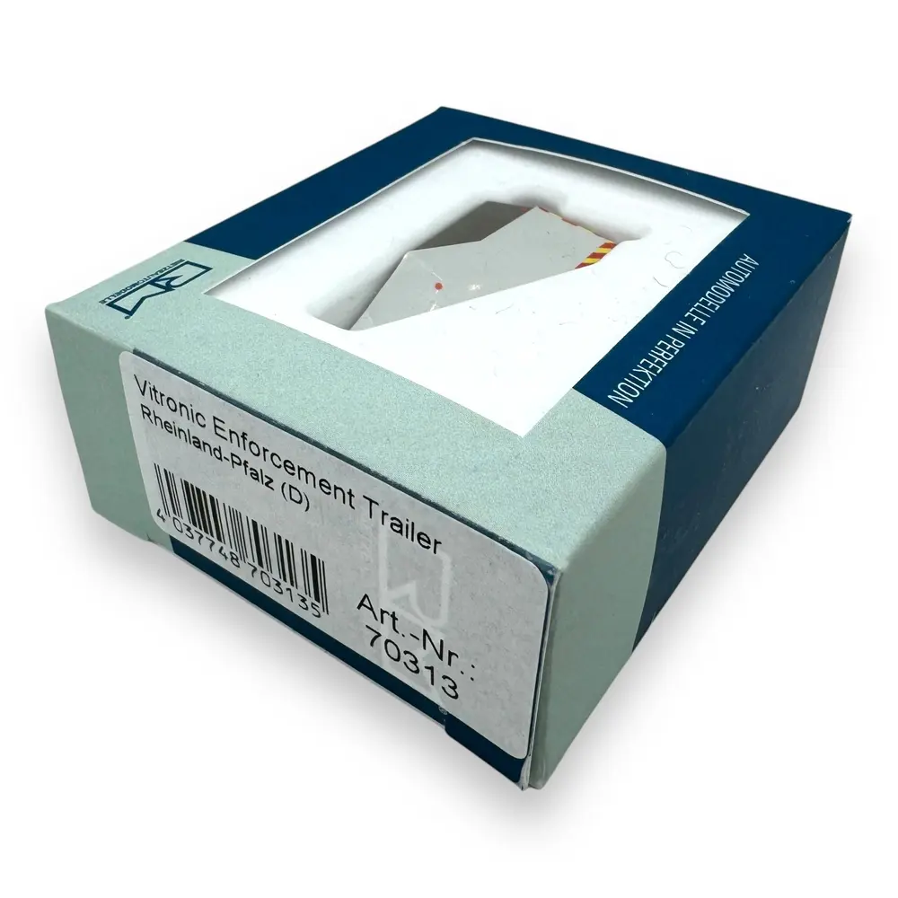 Radar mobile "Vitronic enforcement Trailer" - Rietze 70313 - HO 1/87 - 6