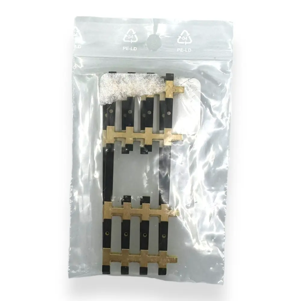 2 Raccords de module voie double - Distrimodel RMDV-HO-46-PECO-2 - HO 1/87ème  - 4