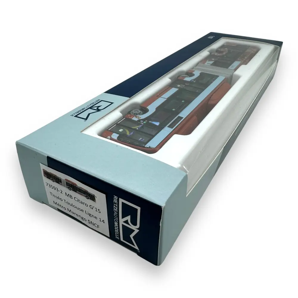 Autobus Mercedes-Benz Citaro G15 - Rietze 73593-2 - HO 1/87 - Ligne 14 - 5