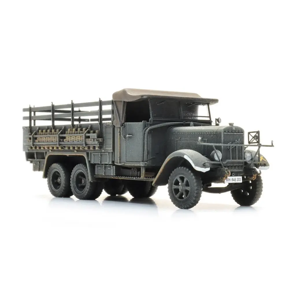 Henschel 33 D1 cargo gris - ARTITEC 6870503 - HO 1/87 - 2