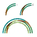 Rail Courbe - R4 481.2mm 30° - ROCO 42524 - HO 1/87 - Code 83 [ROCO LINE] - 3