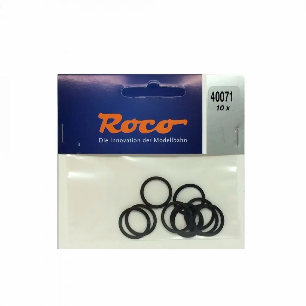 Sachet de 10 bandages d'adhérence - Roco 40071 - 14,7 à 16,5 mm de diamètre - HO - 2