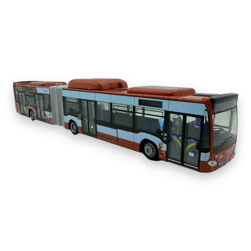 Autobus Mercedes-Benz Citaro G15 - Rietze 73593-2 - HO 1/87 - Ligne 14 - 2