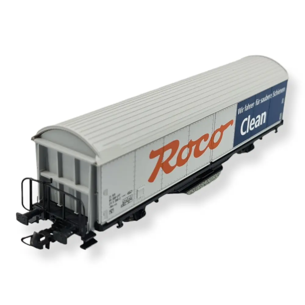 Wagon nettoyeurs de rails Roco 46400 - HO : 1/87 - Roco Clean - 2