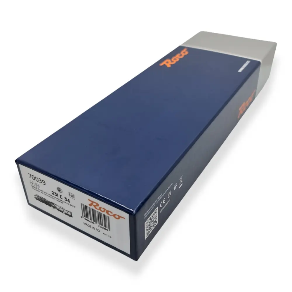 Locomotive à vapeur 231 E 34 - Roco 70039 - HO 1/87 - SNCF - Ep III - Analogique - 2R - 4