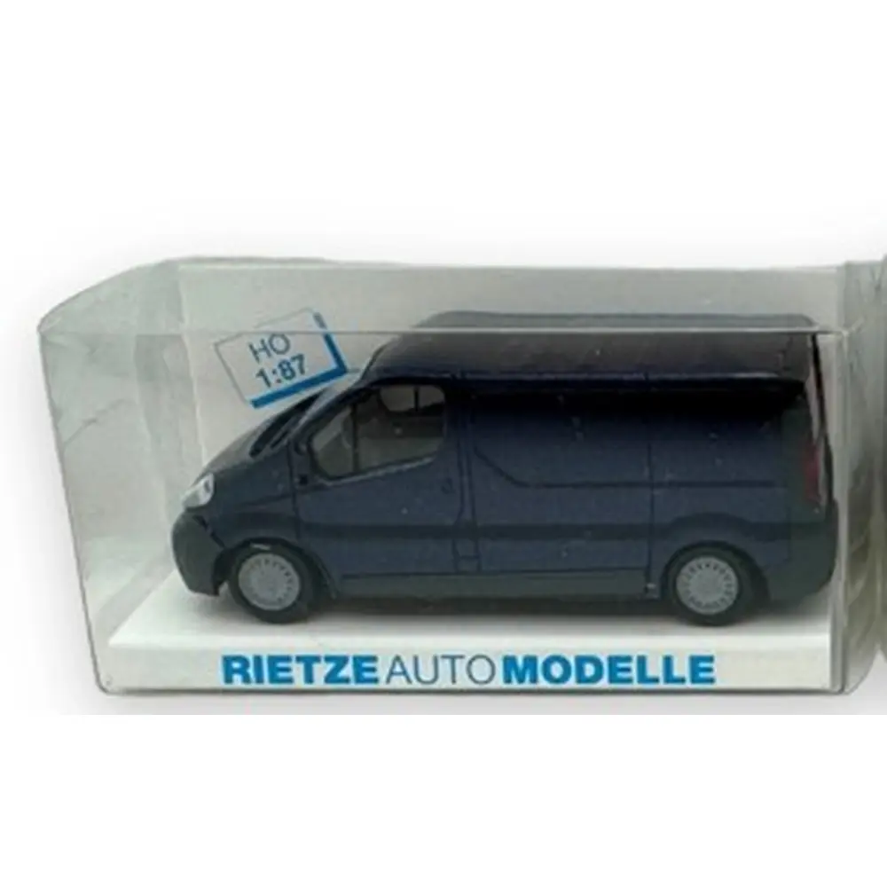 Camionnette Opel Vivaro bleue - Rietze 21280 - HO 1/87 - 2