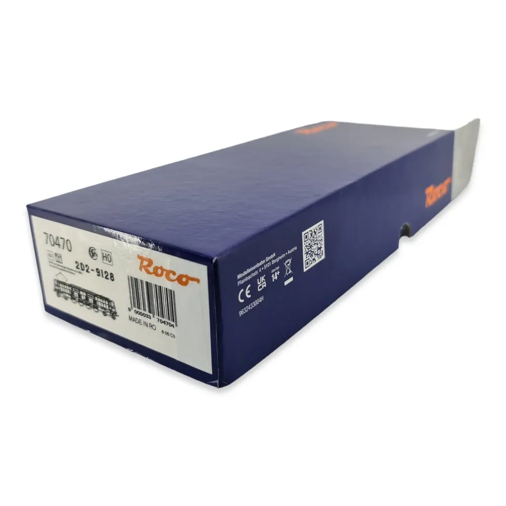 Locomotive Électrique 2D2 9128 - ROCO 70470 - HO 1/87 - SNCF - EP IV - Analogique - 4