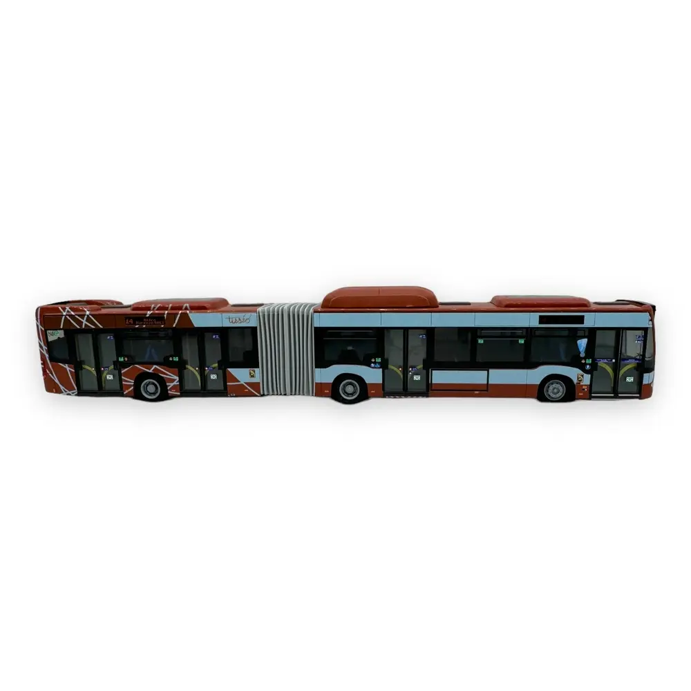 Autobus Mercedes-Benz Citaro G15 - Rietze 73593-2 - HO 1/87 - Ligne 14 - 3