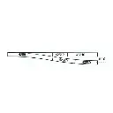 Rail Courbe - R20 1962mm 5° - ROCO 42530 - HO 1/87 - Code 83 [ROCO LINE] - 2