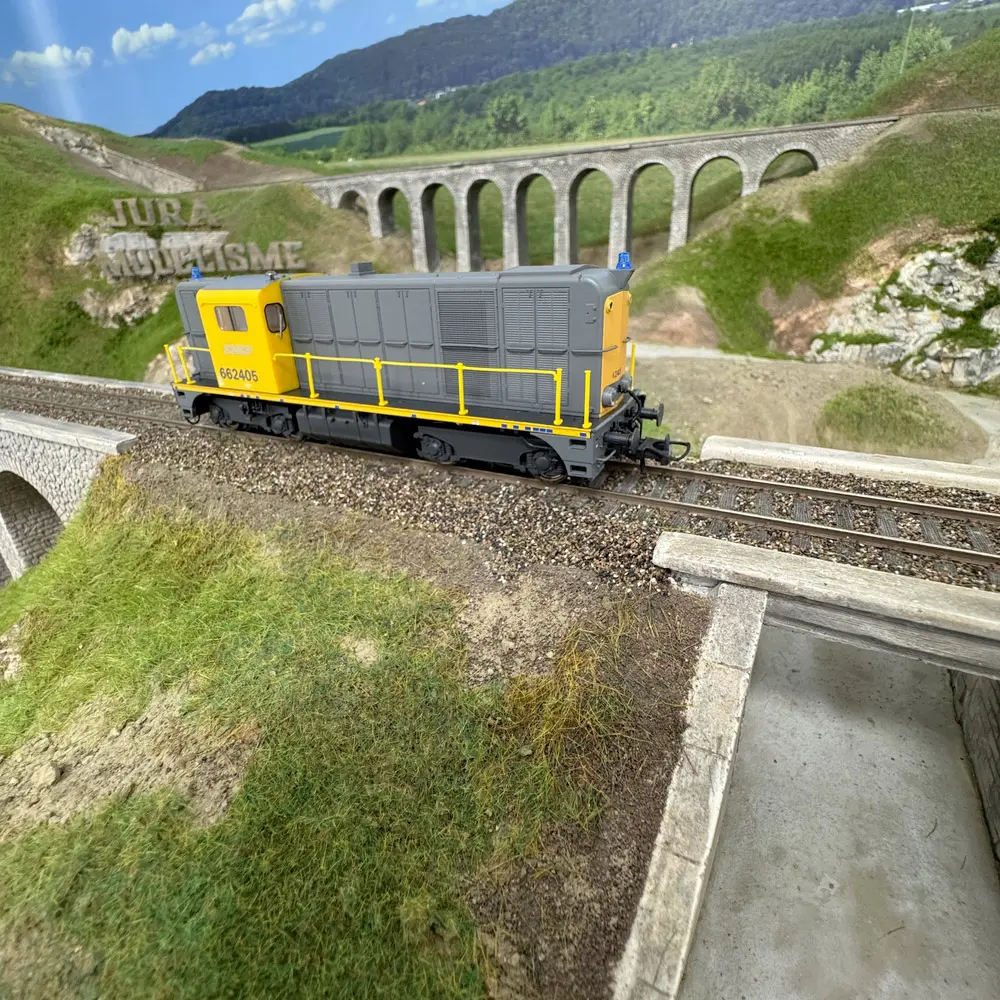 Locomotive diesel BB 62405 - Roco 7310006 - HO 1/87 - SNCF - EP. V - Digital Sound - 2R - 6