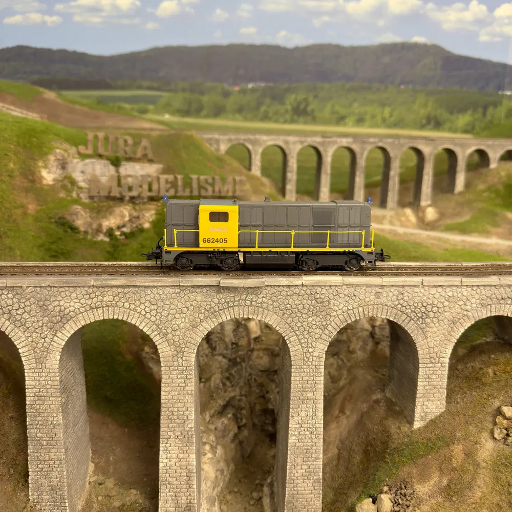 Locomotive diesel BB 62405 - Roco 7310006 - HO 1/87 - SNCF - EP. V - Digital Sound - 2R - 9