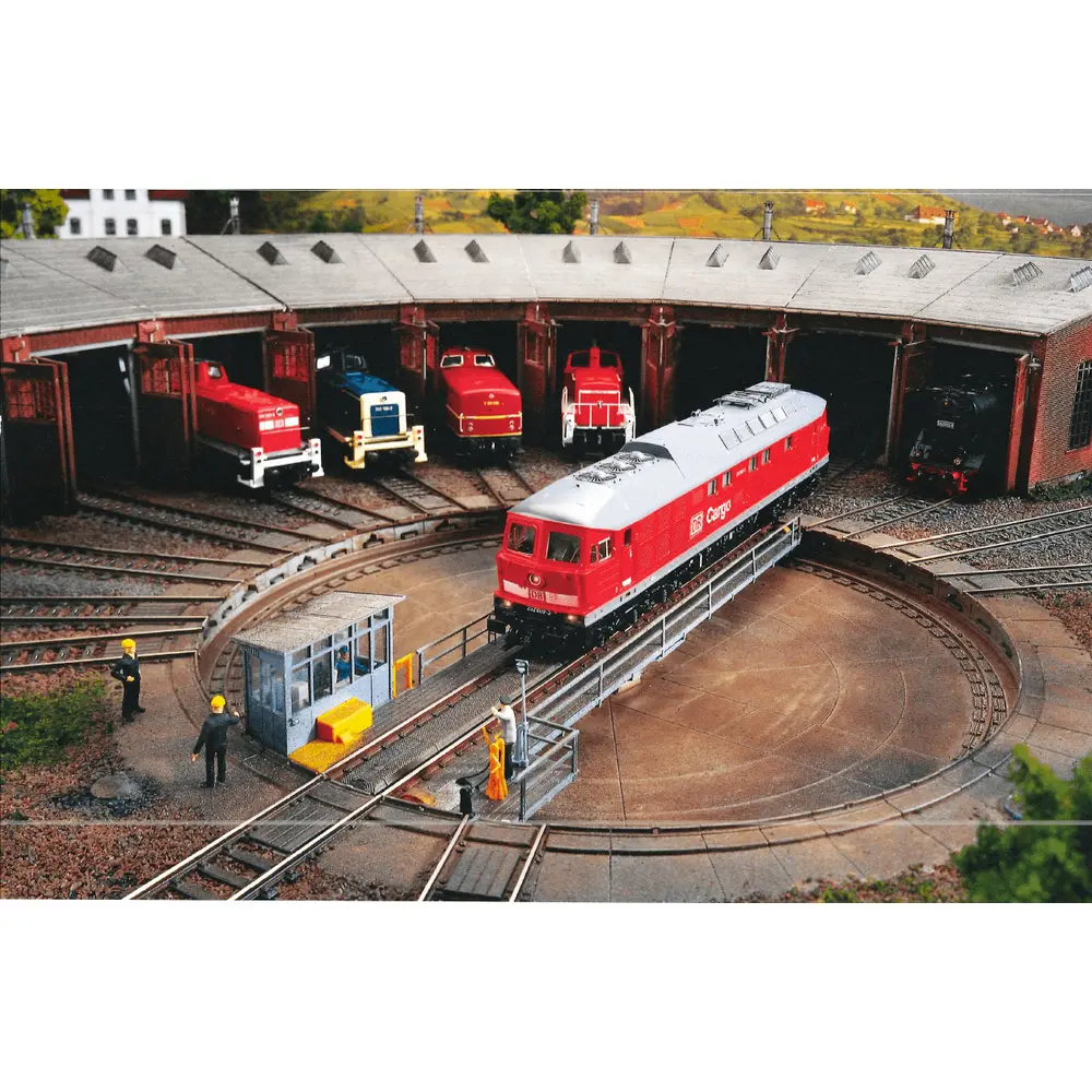 Boite de 3 sorties de voies 3R Roco 42617 pour pont tournant Roco 42615 - 3