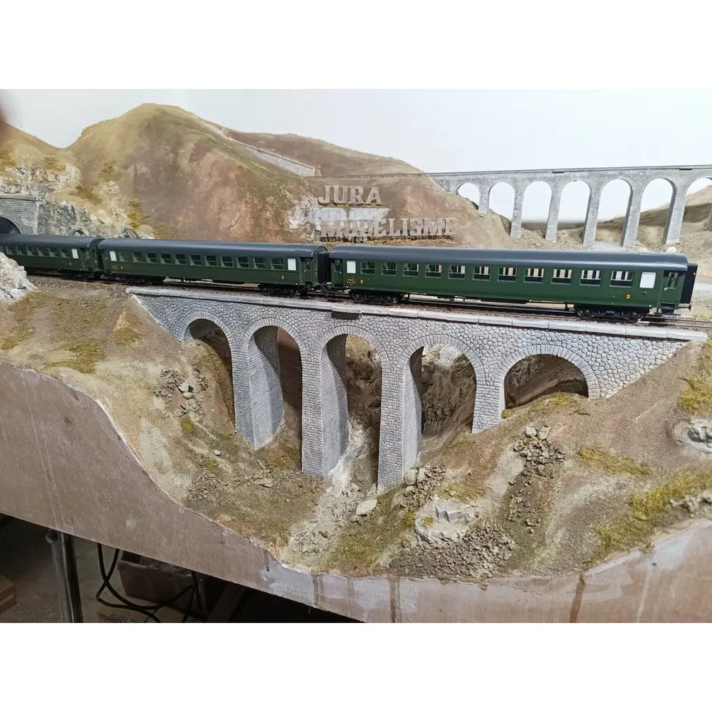 Voiture voyageurs express - Roco 6200007 - HO 1/87 - SNCF - Ep III - 2R - 7