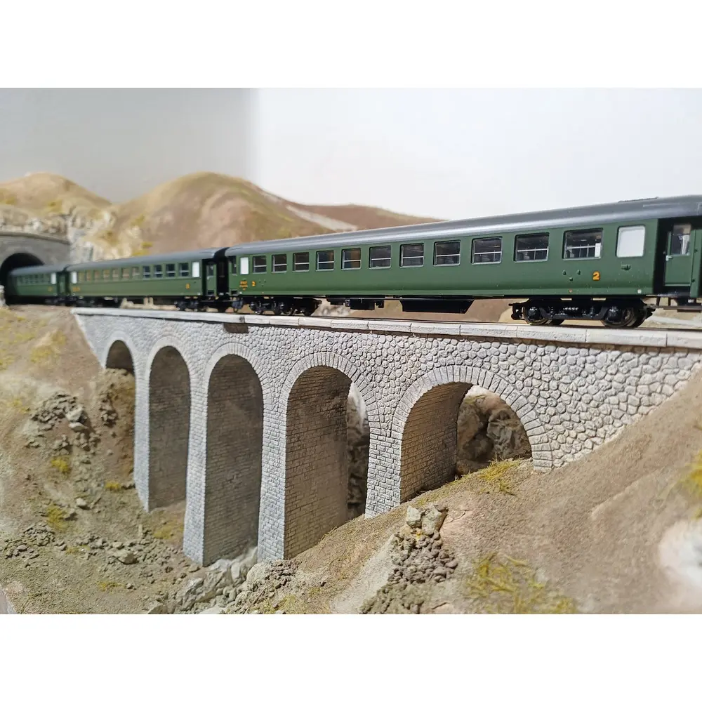 Voiture voyageurs express - Roco 6200007 - HO 1/87 - SNCF - Ep III - 2R - 6