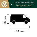 Peugeot J5, ambulance du Samu de Paris - SAI 7167 - HO 1/87e - 4
