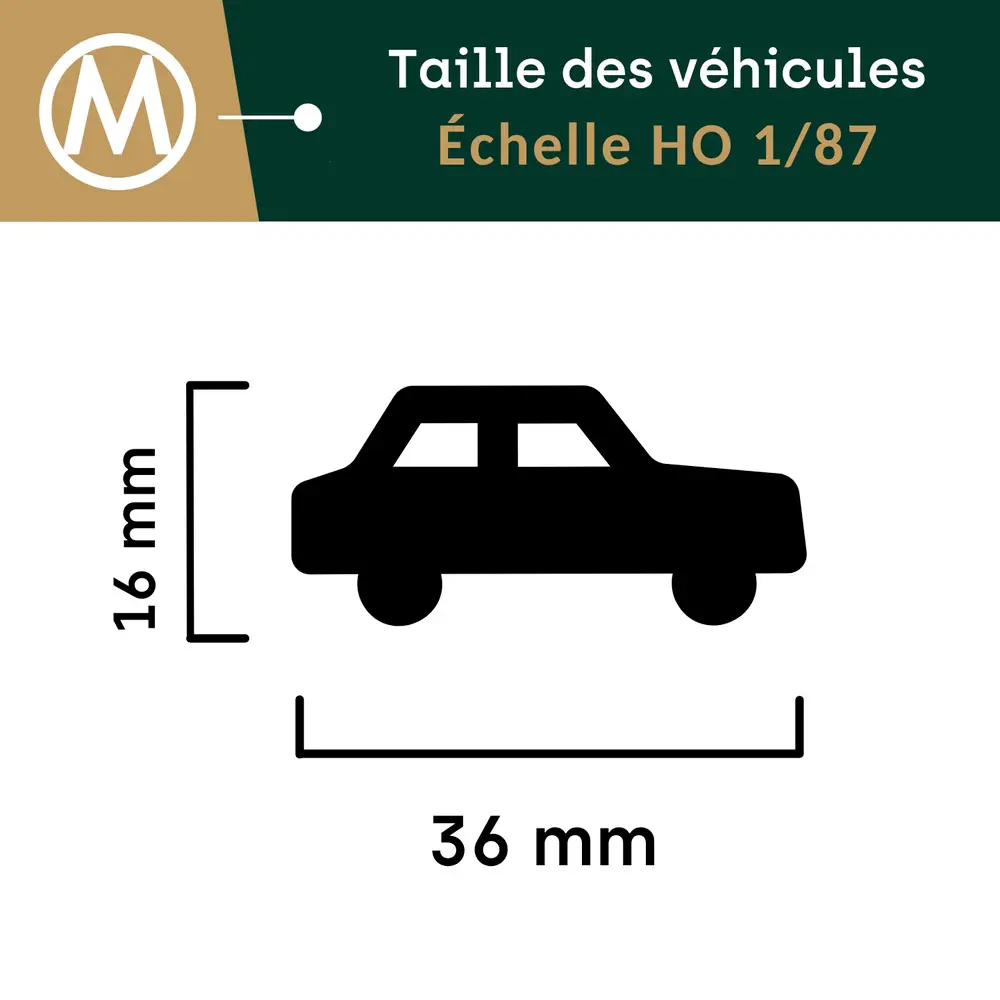 Renault 12 TL, taxi gris métallisé - SAI 2233 - HO 1/87e - 4