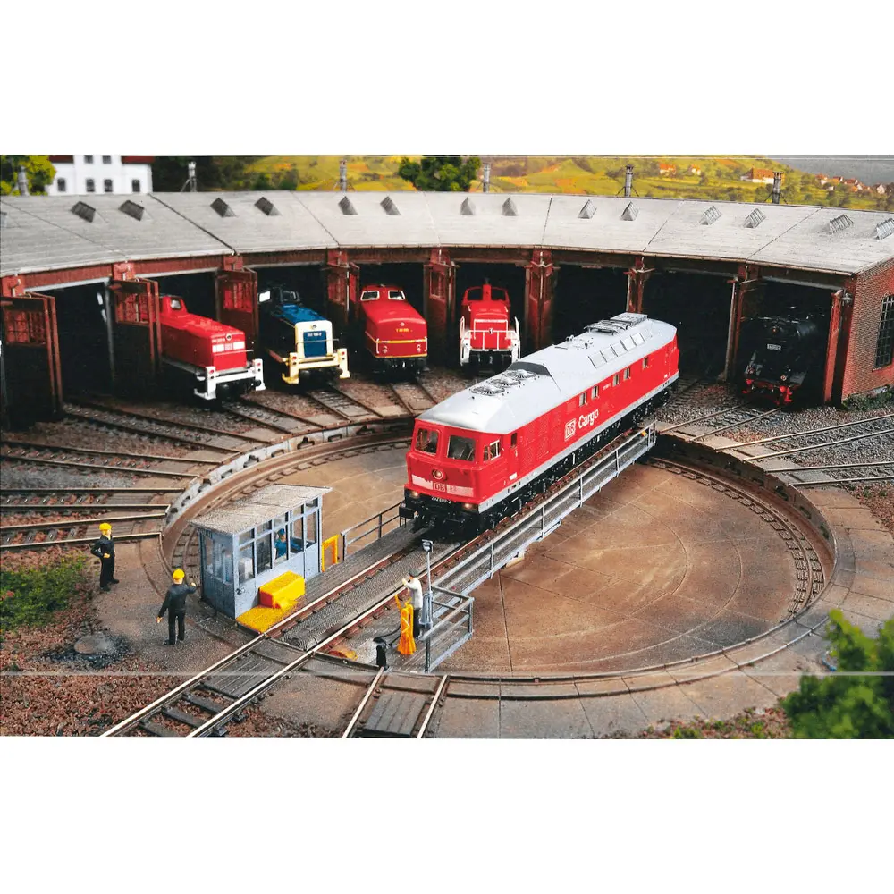 Boite de 4 sorties de voies 2R Roco 42616 pour pont tournant Roco 42615 - 3