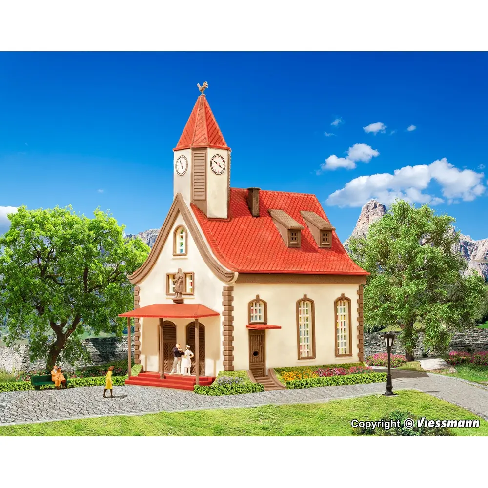 Eglise de village - Vollmer 49560 - Z 1/220  - 3