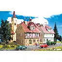 Maison de campagne avec nid de cigogne 82x65x105mm - VOLLMER 47643 - N 1/160 - 3