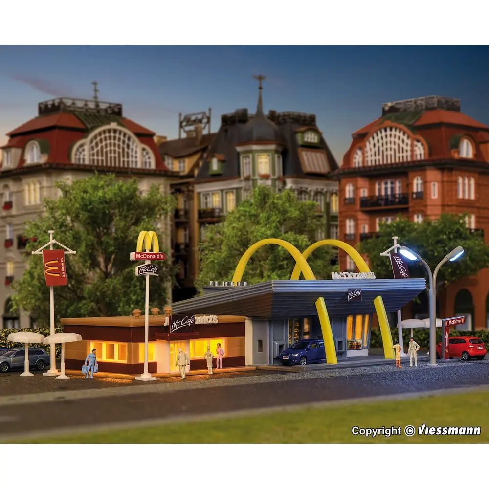 McDonald avec McCafé - Vollmer 47766 - N 1/160 - Ep V-VI - 2