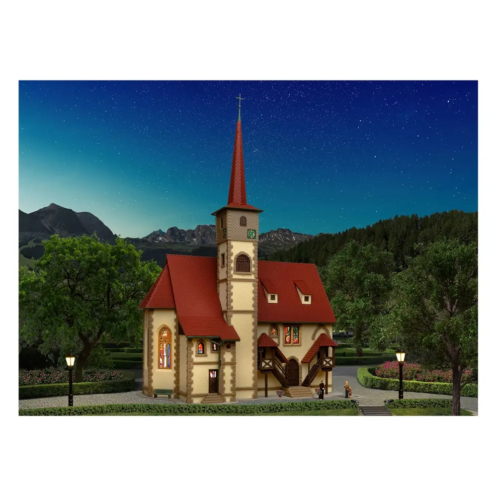 Église du village de Ditzingen - Vollmer 47736 - N 1/160 - 4