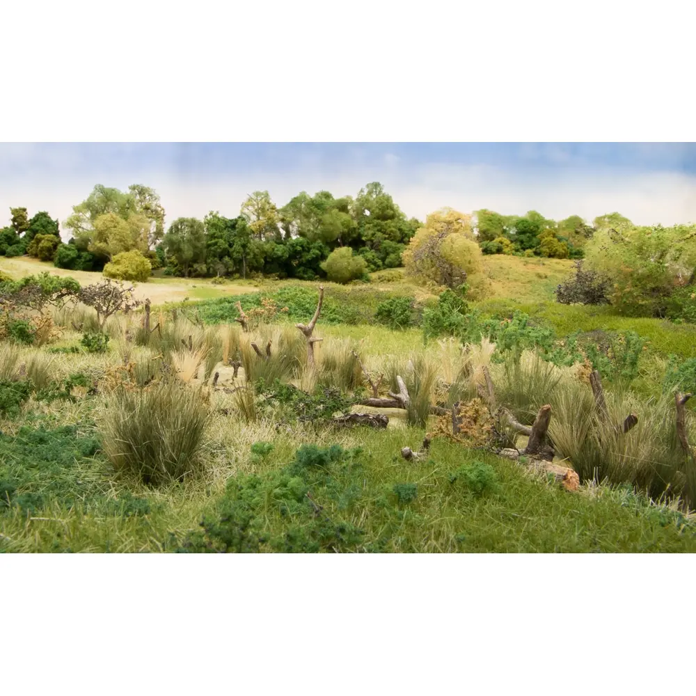 Fibres beiges "paille" - Woodland Scenics FG171 - 8g - 3