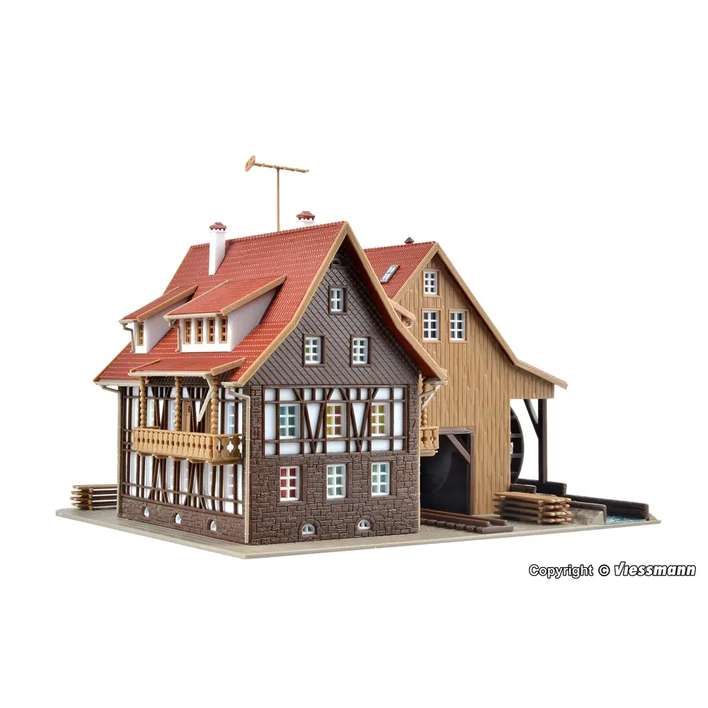 Scierie Tonbach avec moulin à eau - Vollmer 47713 - N 1/160 - 2