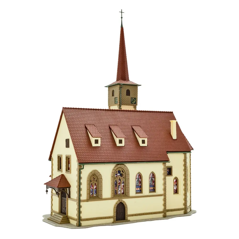 Église du village de Ditzingen - Vollmer 47736 - N 1/160 - 2