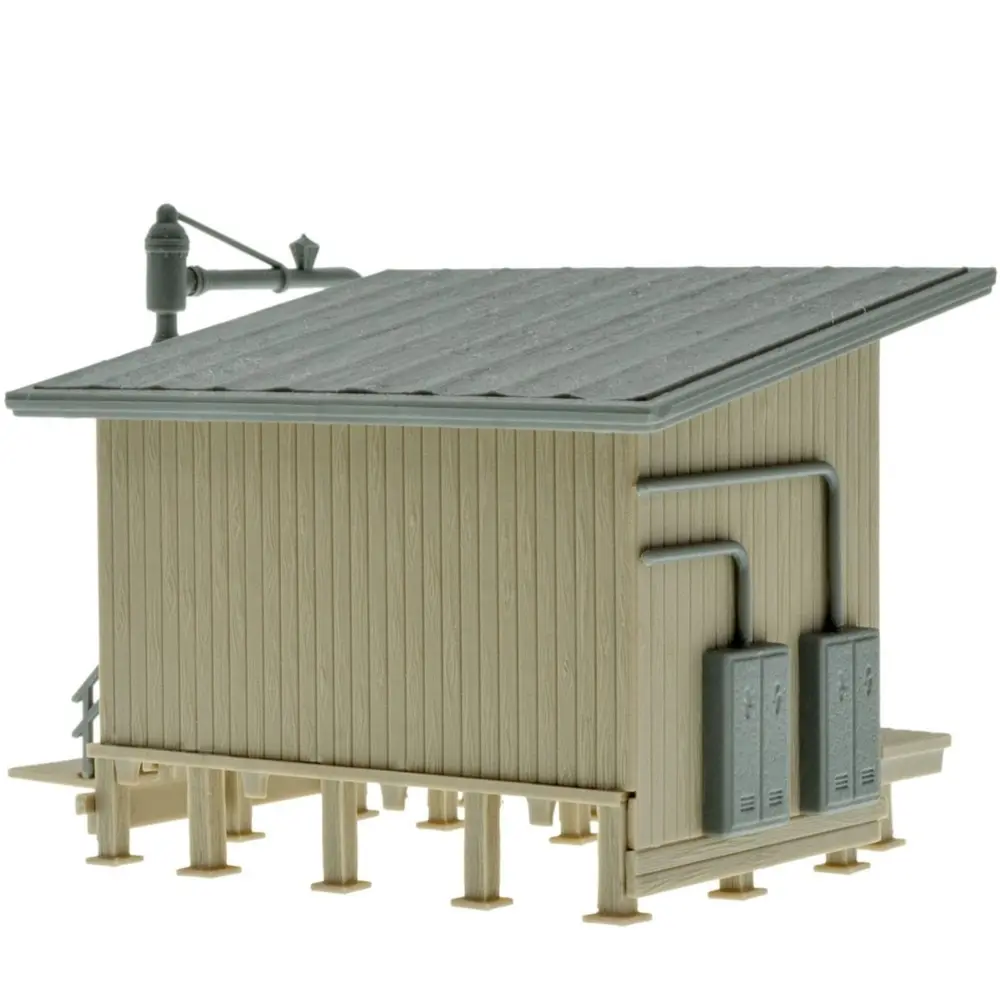 Ravitaillement de charbon avec grue à eau - Vollmer 45779 - HO 1/87 - 2