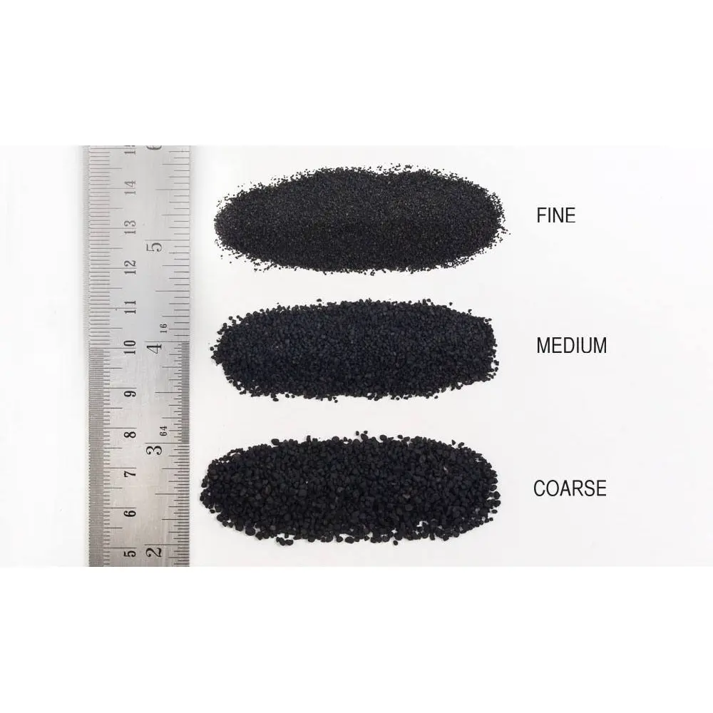 Ballast moyen couleur cendres noirs - WOODLAND SCENICS B83 - 383 cm³ - 2