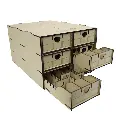 Boîte de Rangement pour Matériel Roulant - WWSCENICS WSLC-018 - 2